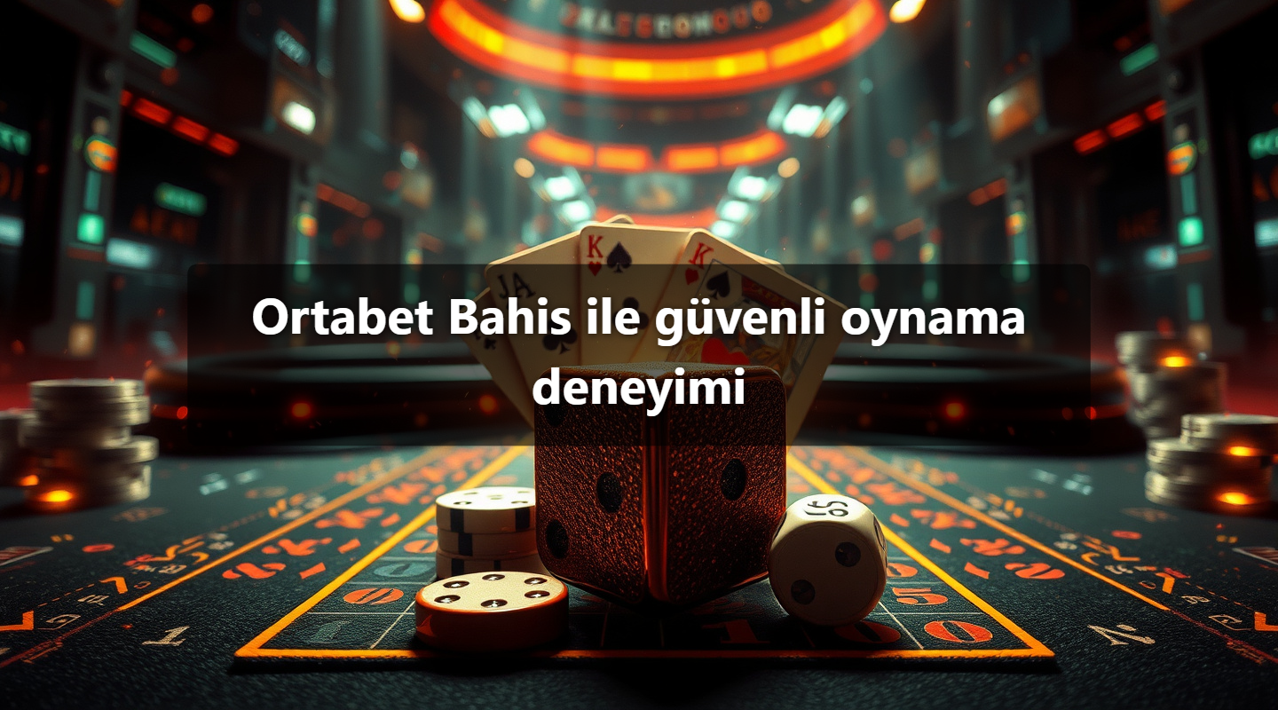 Ortabet Bahis ile güvenli oynama deneyimi